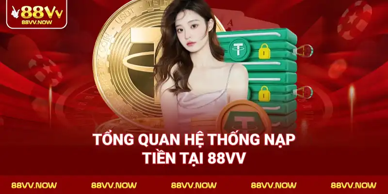 Tổng quan hệ thống nạp tiền tại 88VV